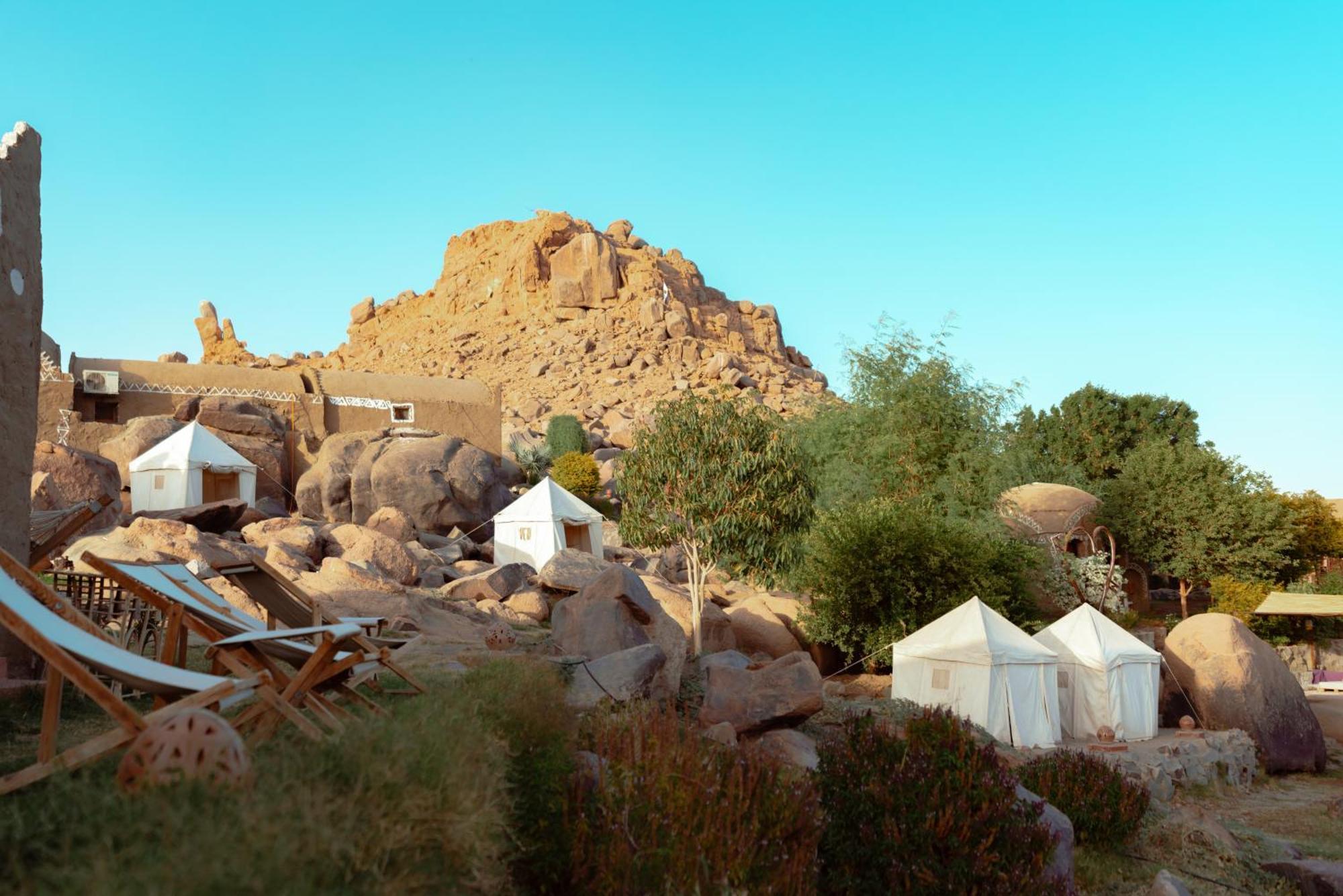 Krouma Camp & Ecolodge Aswan Exterior photo